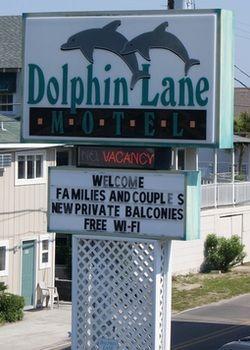 Dolphin Lane Motel カロライナビーチ エクステリア 写真